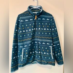 Woods 1/2 zip women’s sweater